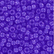 Toho seed beads 8/0 round Transparent Sapphire - TR-08-942